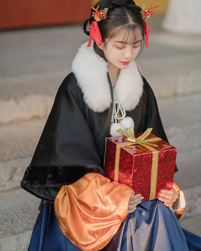 Christmas Element Hanfu - The Best Gift for Winter-19