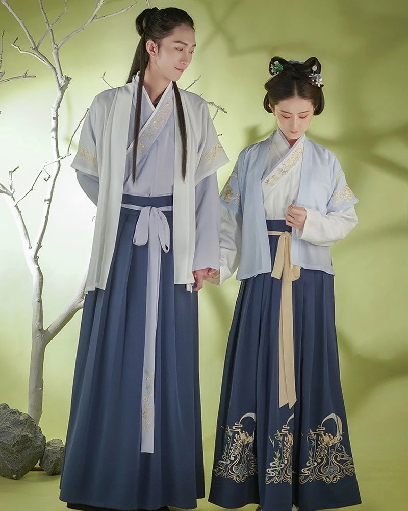 Latest Sweet Couples Hanfu Costume-4