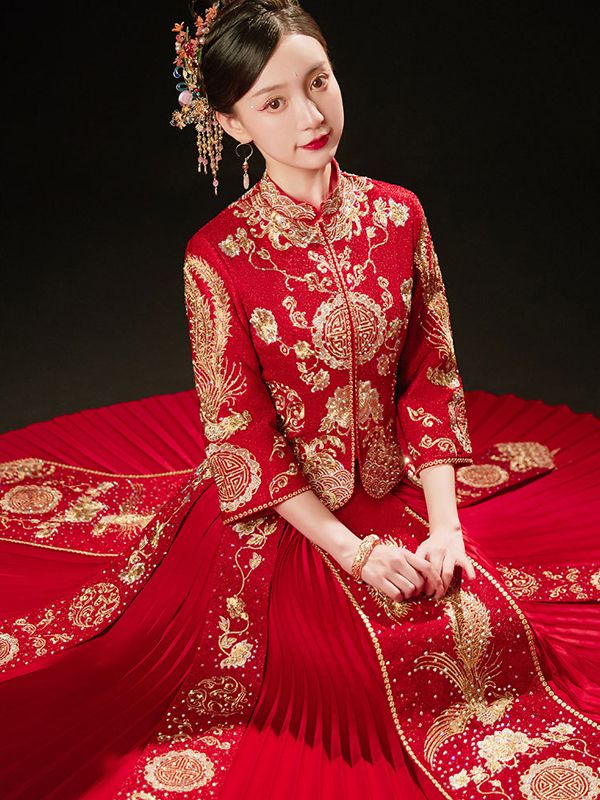 6 Classic Chinese Wedding Dresses-4