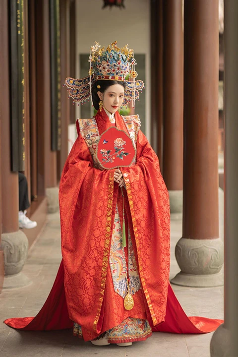 Hanfu Daxiushan - Chinese Traditional Aristocratic Style Dress-5