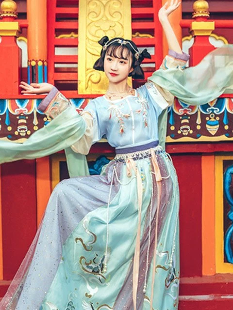 Beautiful Chinese Traditional Dress for Girls of 12 Constellations-10