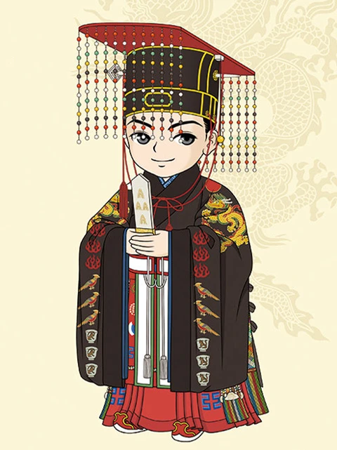 Elegance and Tradition: A Look into the Zhou Dynasty Dress and Makeup-3