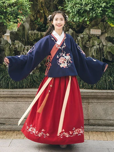 4 Types of Hanfu Skirt Hem Length-2