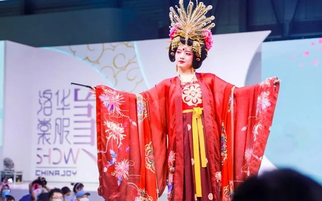 First Luochang Chinese Hanfu Show in ChinaJoy-6