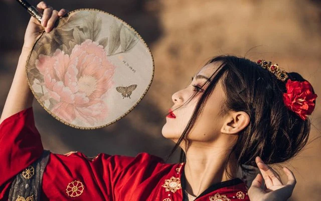 Beautiful Makeup Tutorials for Ancient Chinese Dresses-7