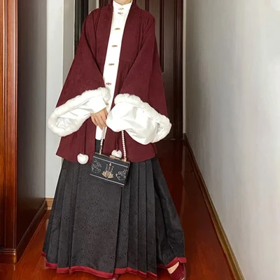 7 Cute and Comfy Winter Hanfu Outfits in 2022-21