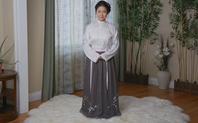 How to Wear Hanfu (5) – Hanfu Vests: Bijia-16