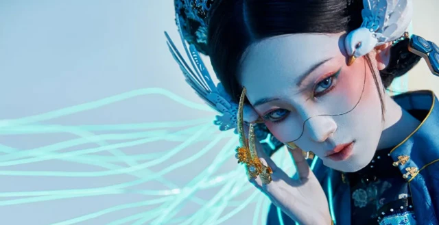 Hanfu in 2077? Post-95 Girl Made Cyberpunk Style Chinese Clothes-4