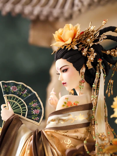 Creative Combination - Chinese Ancient Beauty and Hanfu in Fondant Cakes-9