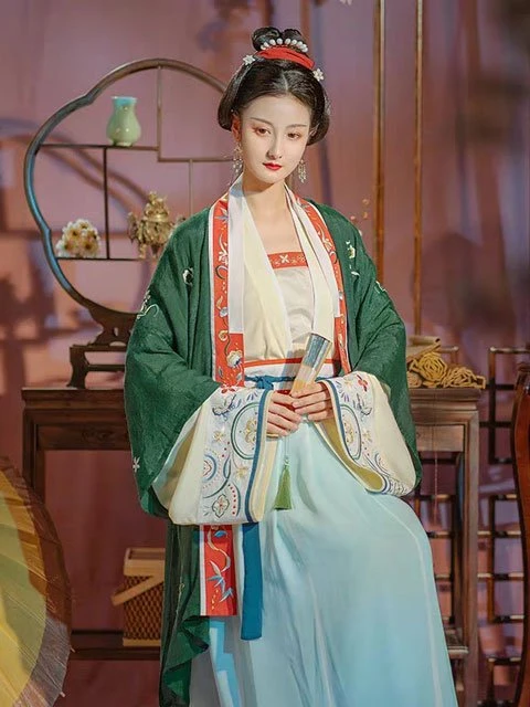 Beauty Oriental Style Top - Fashion from Song Dynasty-5