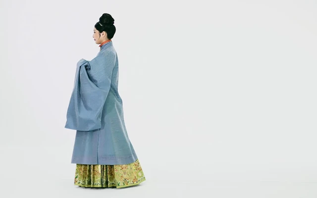 Detail of Royal Hanfu Dress for Ming Dynasty Noble Women-10