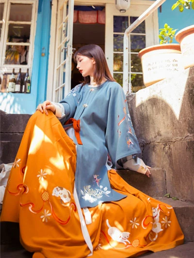 Cute Hanfu Suitable for Those Who Like the Cat-5