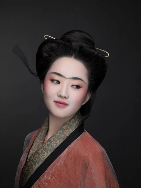 10 Types of Wei and Jin Periods Hanfu Makeup-6