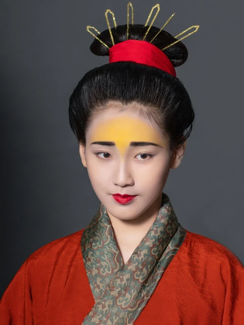 10 Types of Wei and Jin Periods Hanfu Makeup-8