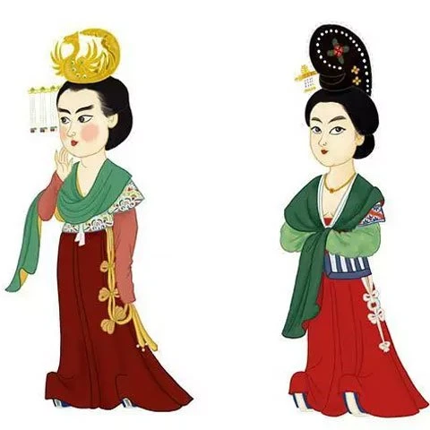 Types and Wear Styles of Tang Dynasty Women's Clothing-24