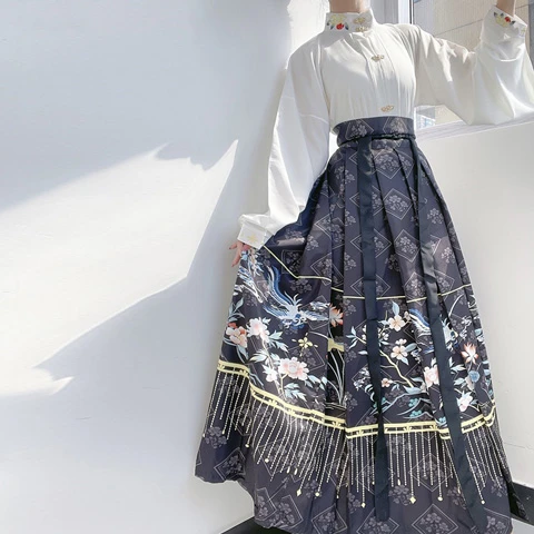 7 Types of Hanfu Skirts That You Should Know-14