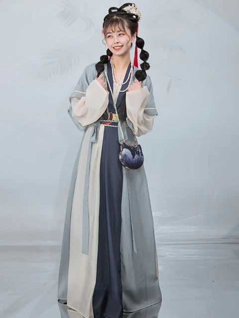 8 Different Styles of Tang Style Hanfu for Girls-11