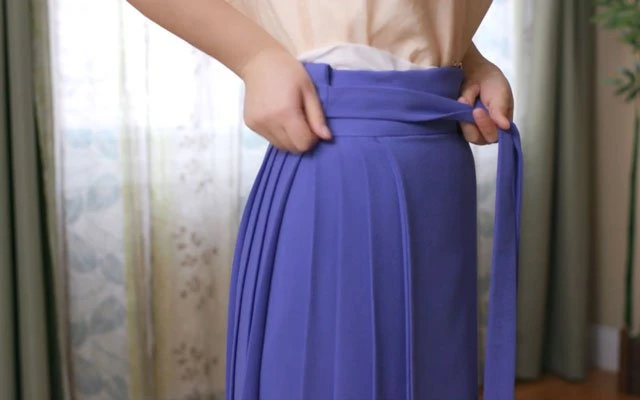 How to Wear Hanfu (9) – Ming Dynasty Ma Mian Skirt-13