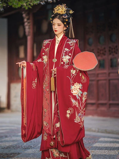 Chinese Formal Dress: Gorgeous Style Hanfu for Female-8