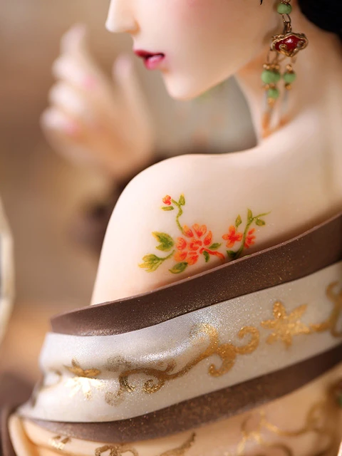 Creative Combination - Chinese Ancient Beauty and Hanfu in Fondant Cakes-10