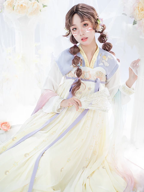 8 Different Styles of Tang Style Hanfu for Girls-18