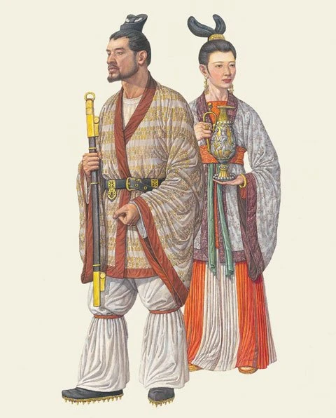 Ancient Chinese Clothing Timeline - Hanfu Development-4