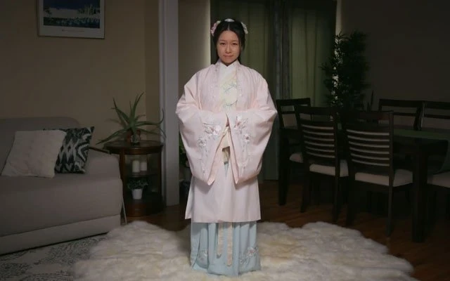 How to Wear Hanfu (7): Ming Dynasty Jiaoling Aoqun-22