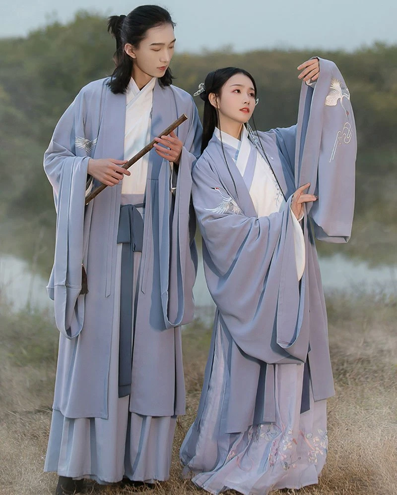 Latest Sweet Couples Hanfu Costume