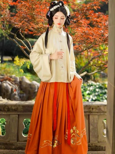 10 Traditional Chinese Colors & 4 Patterns Applied to Hanfu-28