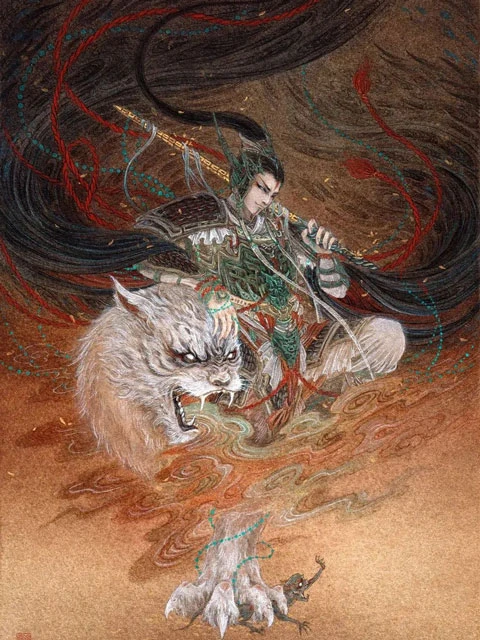 A Visual Feast of Fantastic Creatures: An Painter's Tribute to a Chinese Classic-8