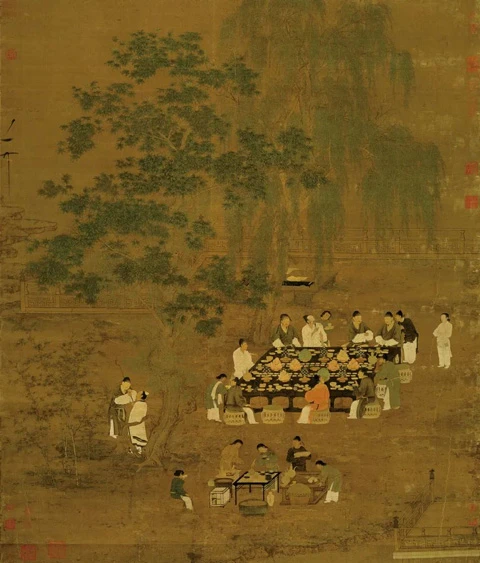 The Profound Chinese Tea Painting Art Culture in Cdrama A Dream of Splendor-20