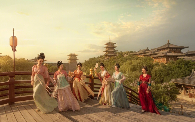 History of Makeup & Hairstyle in the Sui, Tang and Five Dynasties-18