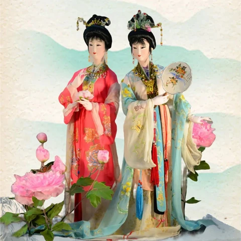 High-end Chinoiserie Statue Pioneer - Infinity Studio-5