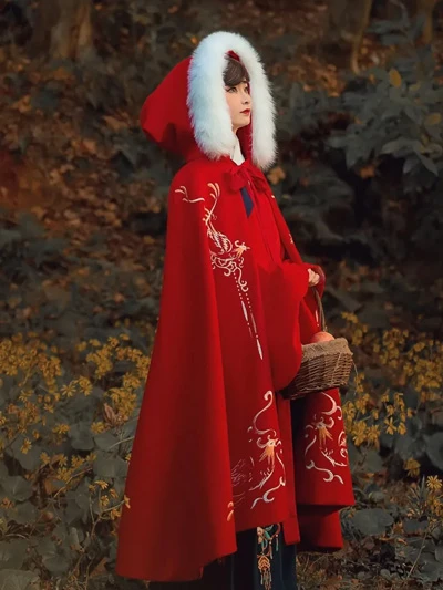 7 Cute and Comfy Winter Hanfu Outfits in 2022-29