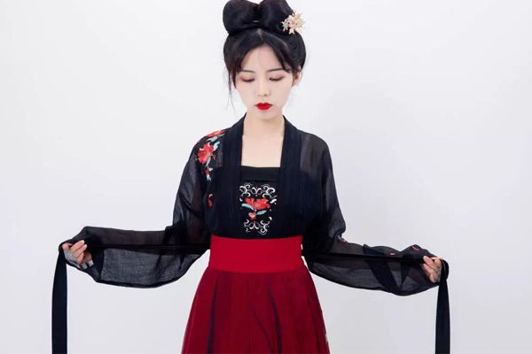 Dressing Course |  5 Minutes To Teach You How To Wear Hanfu – Duijin Ruqun-9