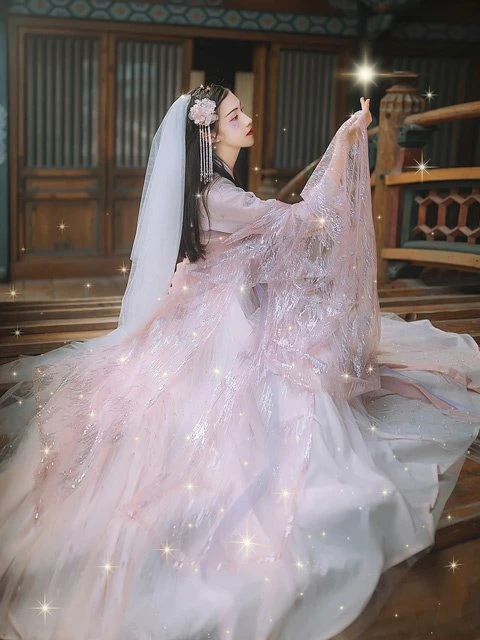 5 Adorable Pink Hanfu You'll Want to Wear-16