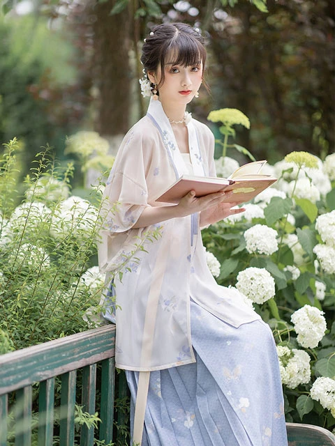 7 Sets of Summer Hanfu to Make You Unique-18