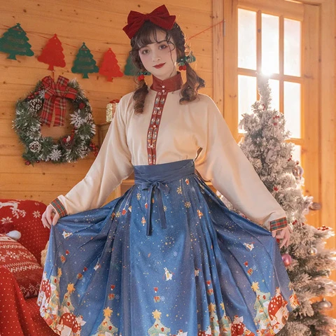 4 Christmas Elements Hanfu Styling Ideas for 2021-2