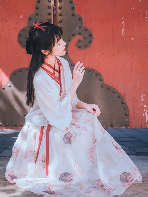 How Floral Patterns Hanfu Light Your Summer?-4