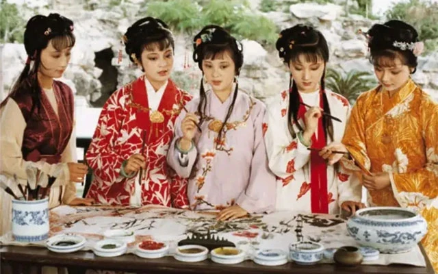 The Hanfu Aesthetics in the Dream of the Red Chamber (1987)-8