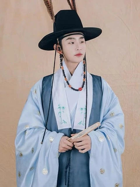 How Beautiful is Blue Hanfu in Traditional Chinese Hanfu?-12