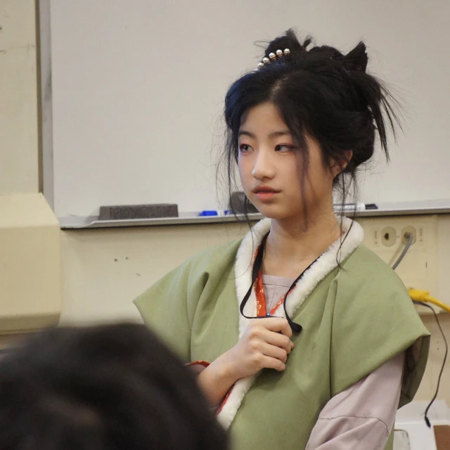 Hanfu Culture Class in California Local Chinese School, March 17