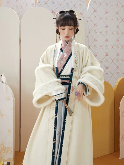 10 Must-have Hanfu Warm Long Beizi for Winter-5