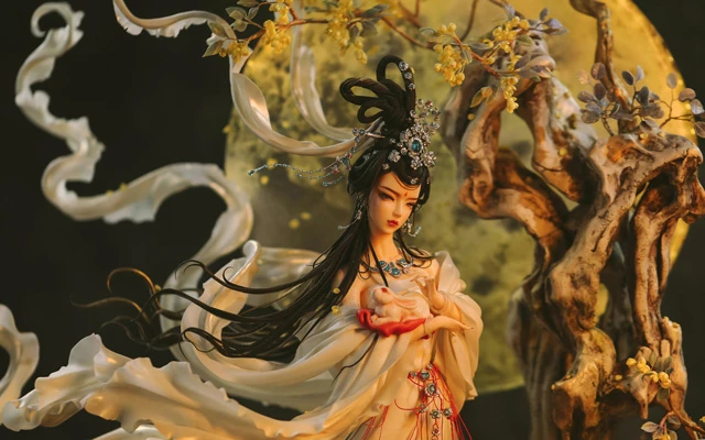 Creative Combination - Chinese Ancient Beauty and Hanfu in Fondant Cakes-4