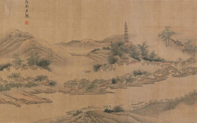 Discovering China's Historic Landmarks Attractions in Ancient Paintings-8