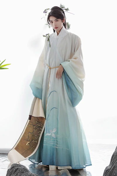 Pick a Gradient Color Hanfu for Your Spring!-10