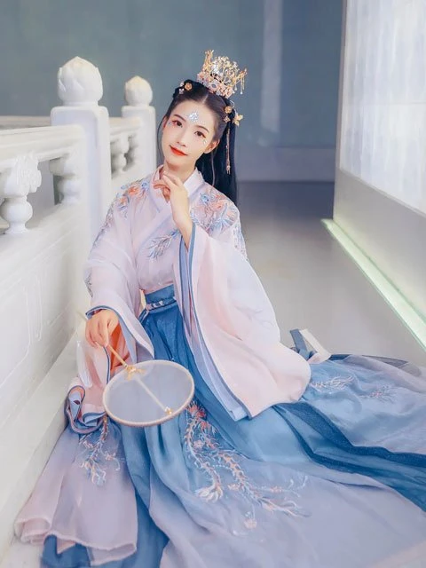 Chinese Girls Hanfu Style Suitable for Spring-7