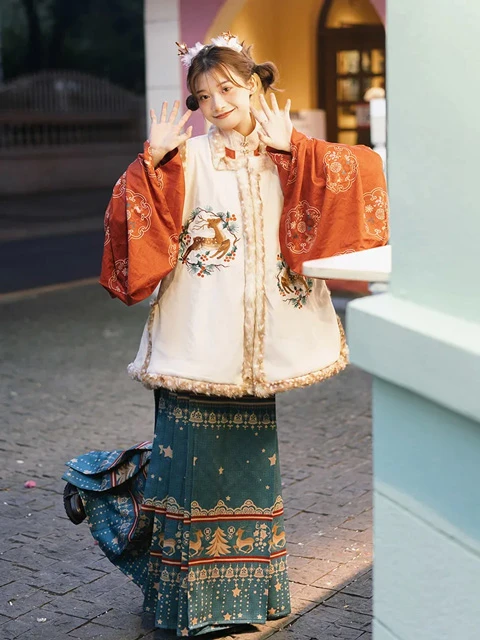 4 Christmas Elements Hanfu Styling Ideas for 2021-8