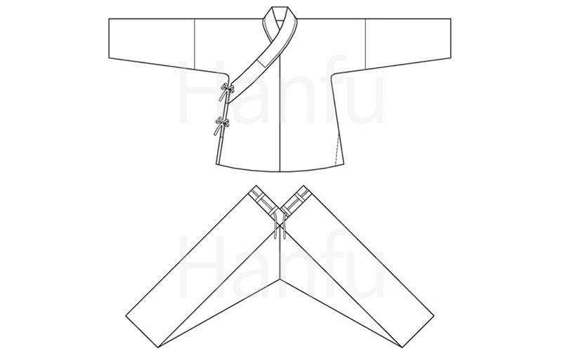 Hanfu Making(8) - Shuhe Cutting & Sewing Patterns-1