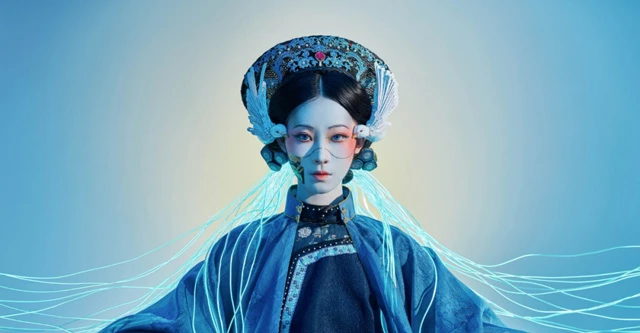 Hanfu in 2077? Post-95 Girl Made Cyberpunk Style Chinese Clothes-2